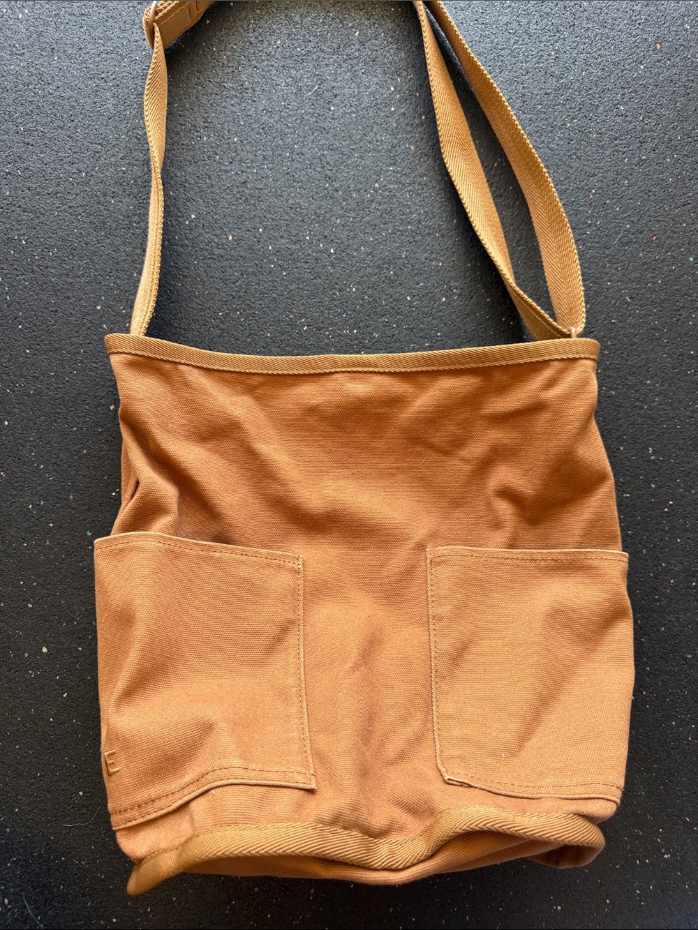 Everlane Brown/Camel Crossbody Pocket Bag - Picture 2 of 6